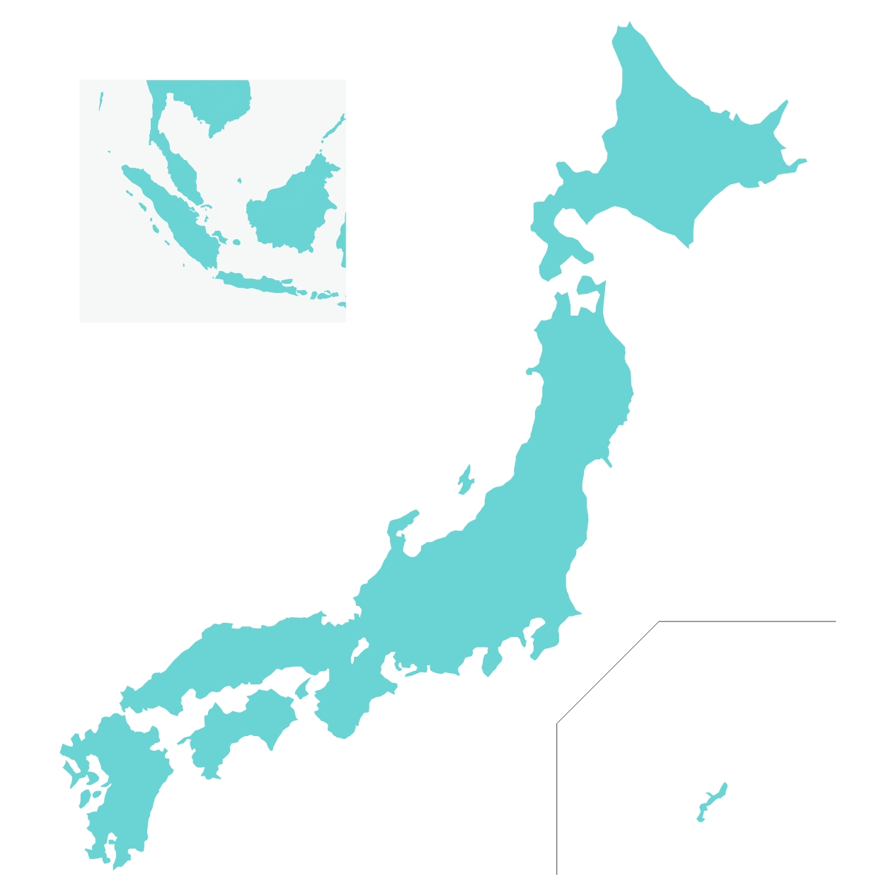 日本地図